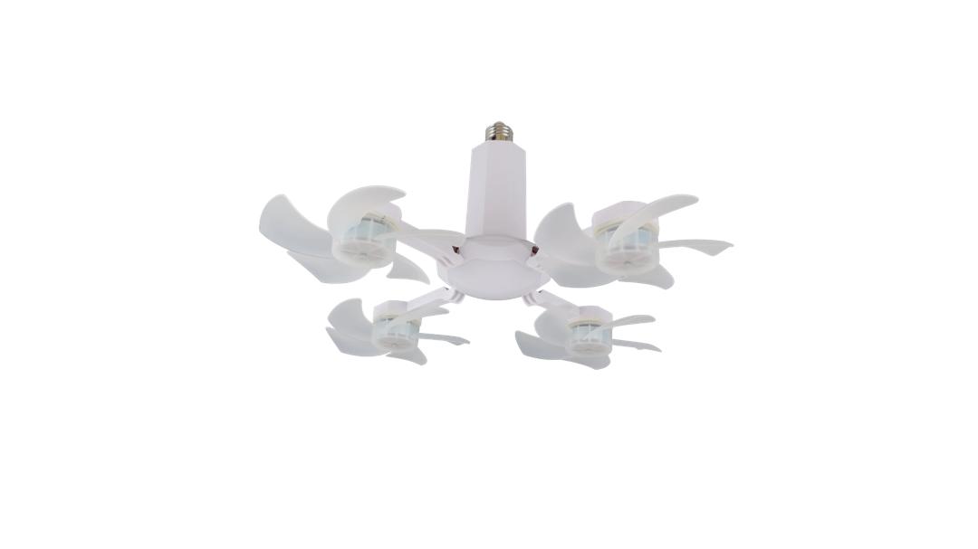 Ventilateur lumiere en forme drone
