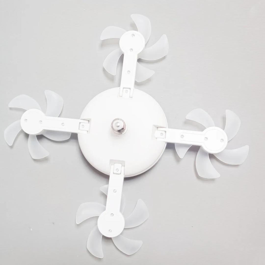 Ventilateur lumiere en forme drone